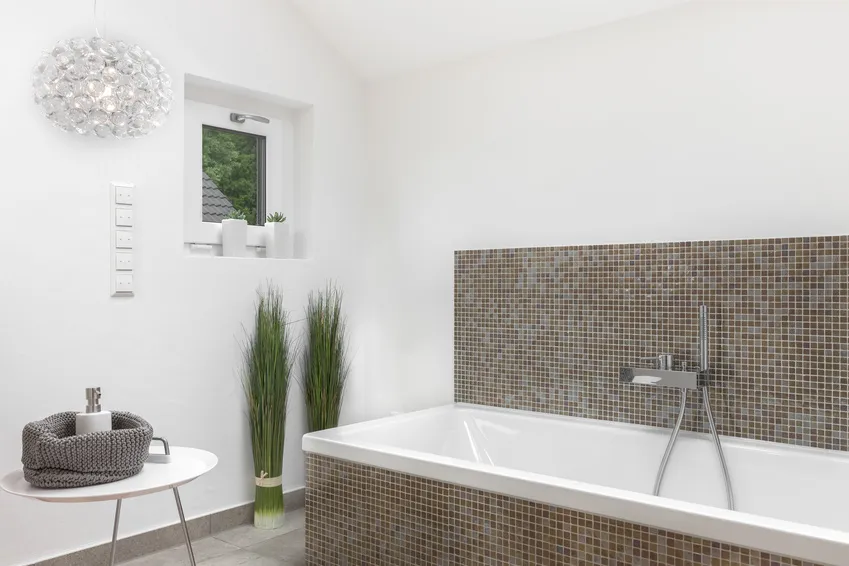 Badezimmer nach der Sanierung